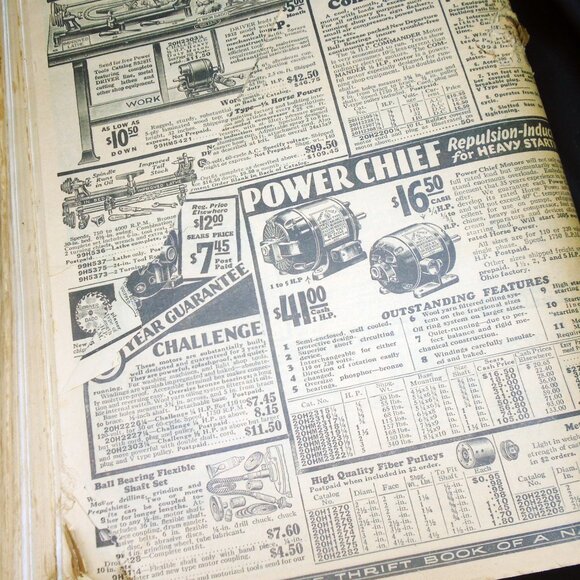 Vintage Sears Catalog 1932 - Picture 5 of 11